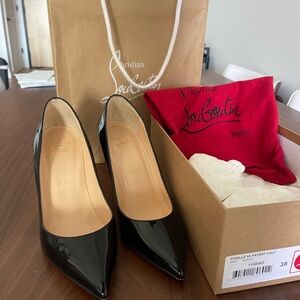 Pigalle 85 patent calf (Christian Louboutin)